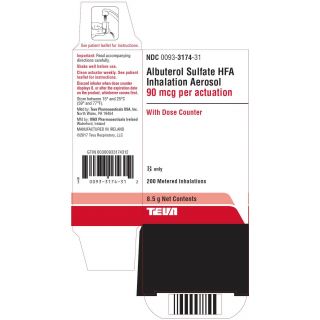 ALBUTEROL SULFATE IN 90MCG 8.5GM