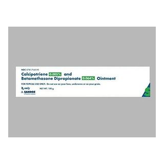 CALCIPOTRIENE-BET 0.005-0.064% ONT 100GM