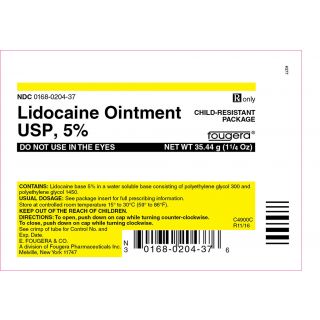 LIDOCAINE 5% OINT 35.44GM