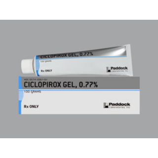 CICLOPIROX GEL 0.77% 100GM