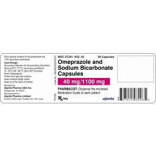 OMEPRAZOLE-SOD BICARB 40-1100 MG CAP 30