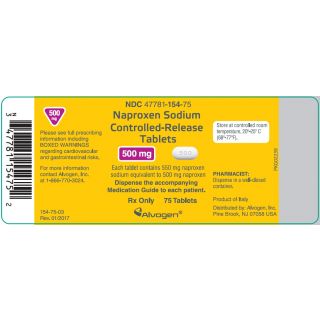 NAPROXEN SOD 500MG CR TAB 75