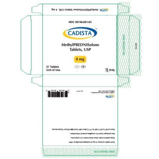 METHYLPREDNISONE 4 MG TAB 21 DSPK