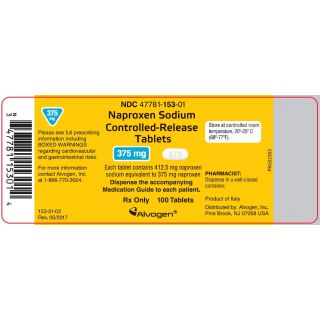 NAPROXEN SOD 375MG CR TAB 100