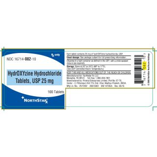 HYDROXYZINE HCL 25MG 100CT TAB