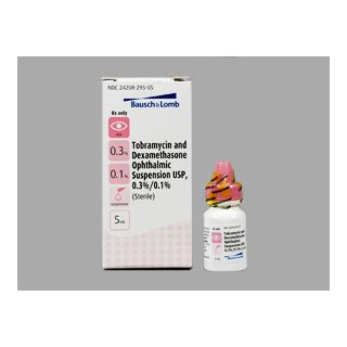 TOBRAMYCIN-DEXAMETH 0.3-0.1% OPH 5 ML
