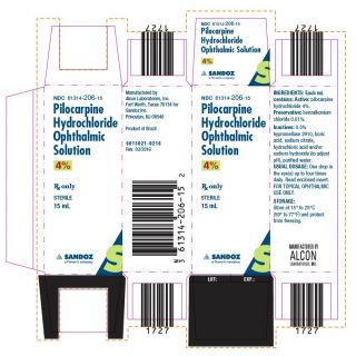 PILOCARPINE 4 % DRP 15 ML