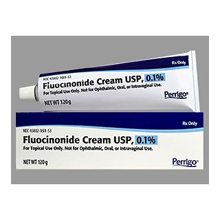 FLUOCINONIDE 0.1% CRM 120 GM