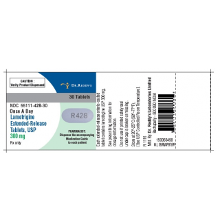 LAMOTRIGINE 300 MG ER TAB 30
