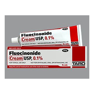 FLUOCINONIDE USP 0.1% CRM 120GM