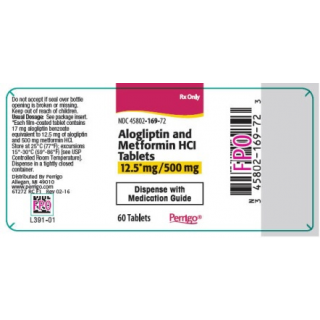 ALOGLIPTIN/MET TB 12.5-500MG