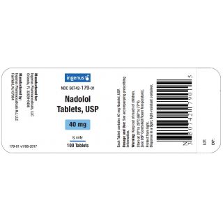 NADOLOL 40MG 100CT