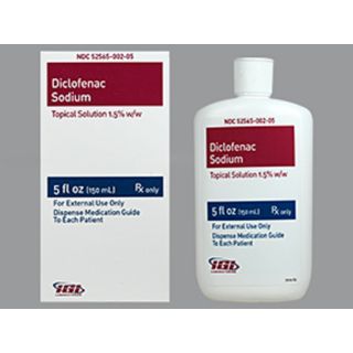 DICLOFENAC 1.5% TOPICAL SOLUTION 150ML