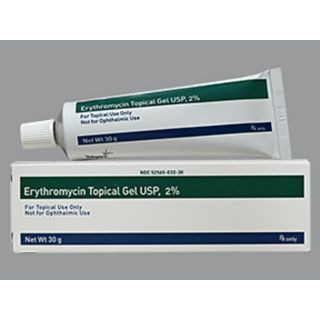 ERYTHROMYCIN TOPICAL GEL 2% 30G