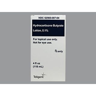 HYDROCORTISONE BUTYRATE 0.1% LOT 118 ML