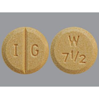 WARFARIN SODIUM 7.5MG TABLET 100