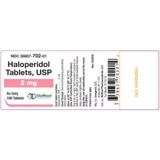 HALOPERIDOL 2 MG TABLET 100CT