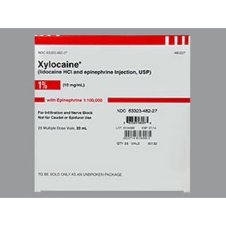 XYLOCAINE-EPINEPH 1%-1:100K VIAL 25X20ML