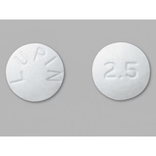 LISINOPRIL 2.5 MG TAB 100