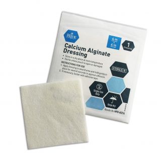 CALCIUM ALGINATE DRESSING 4.25 X 4.25 10 PCS/BX [MPR65214]