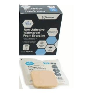 NONADHENSIVE WATER PROOF FOAM 2X2 10 PCS/BX [MPR65172]